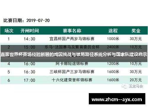 直面世界杯赛场经验断层的成因挑战与破局路径系统分析与国家队建设启示